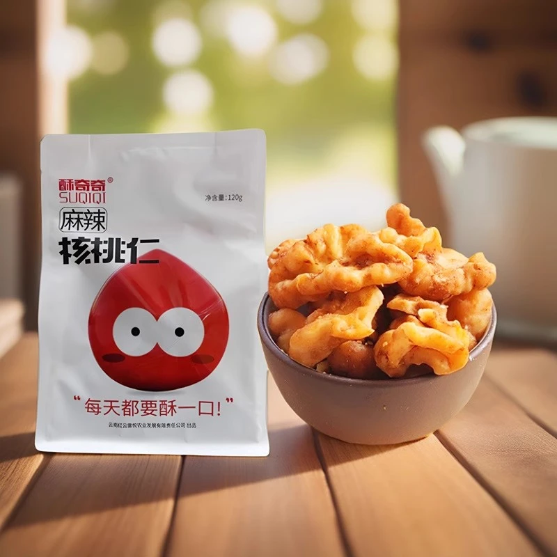 云南红云酥奇奇蜂蜜核桃仁小袋装麻辣奶香去皮2024年新货坚果零食