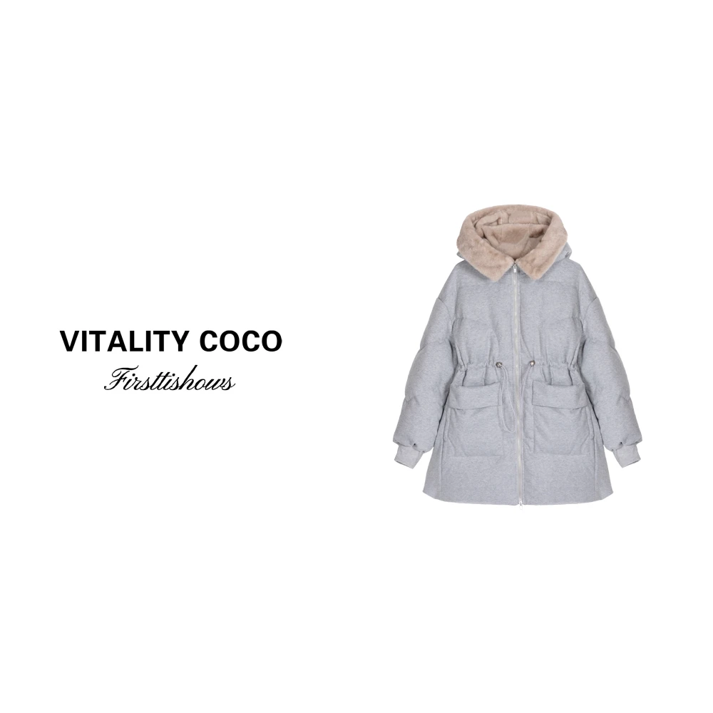 「VITALITY COCO」上新款热卖高定连帽休闲保暖羽绒服1650