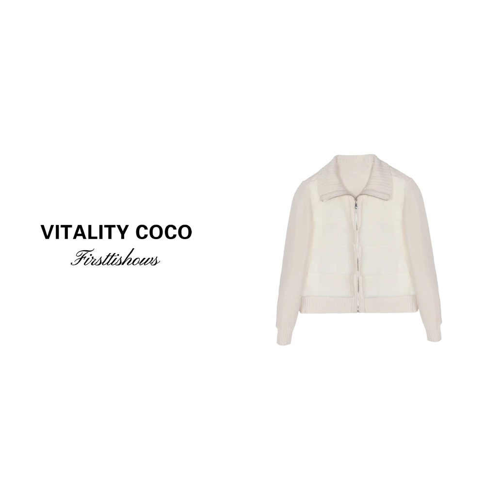 「VITALITY COCO」冬季秋冬上新热卖翻领lp貂毛羽绒服1390