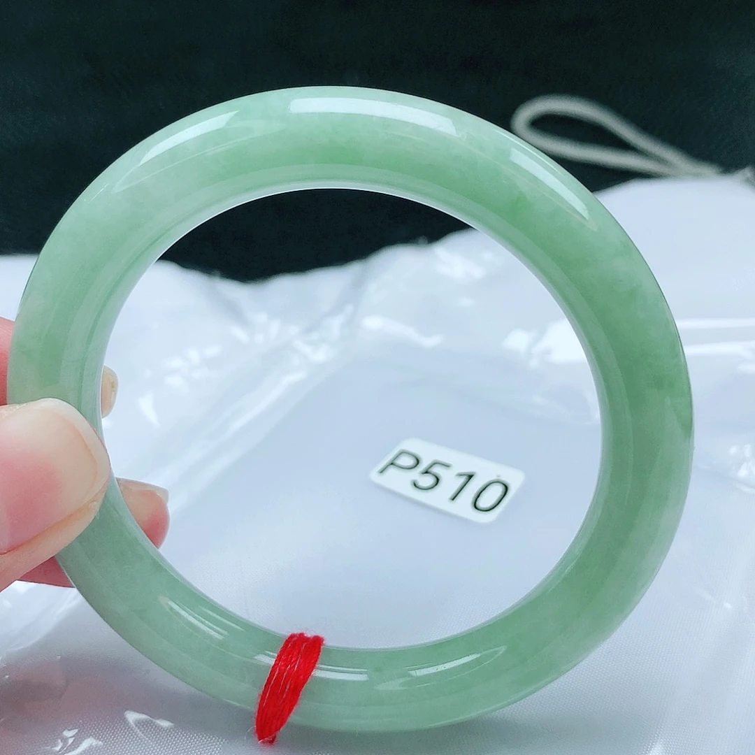 翡翠手镯未镶嵌缅甸天然A货翡翠手镯