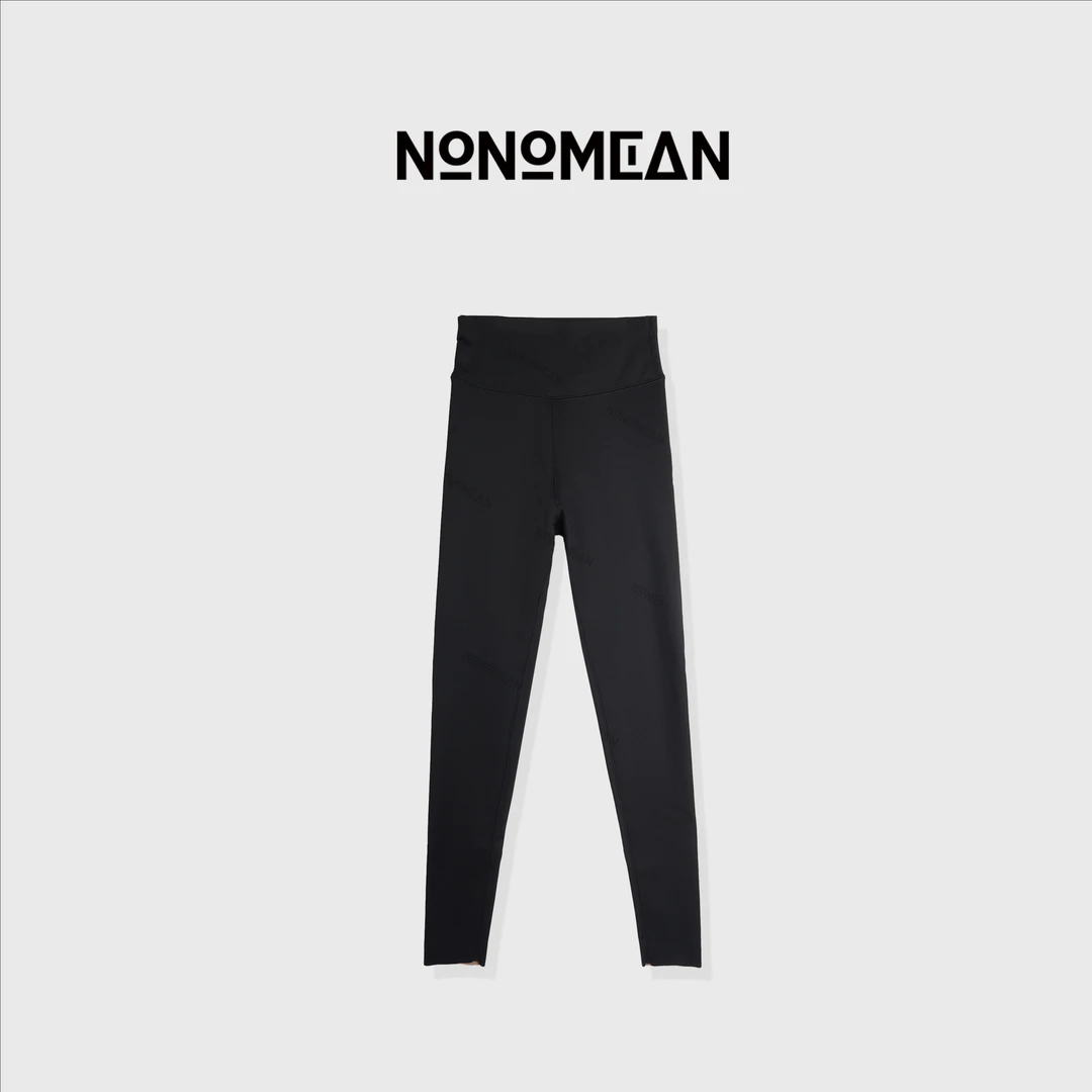 NONOMEAN塑形曲线黑金加绒芭比裤