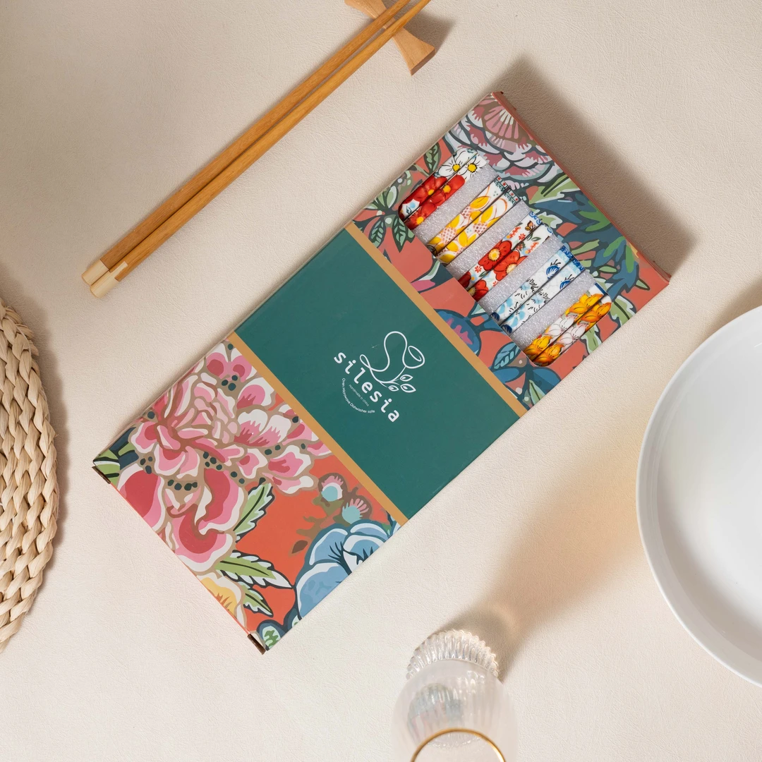 【SILESIA/出口原单】繁花似锦-筷子五双装