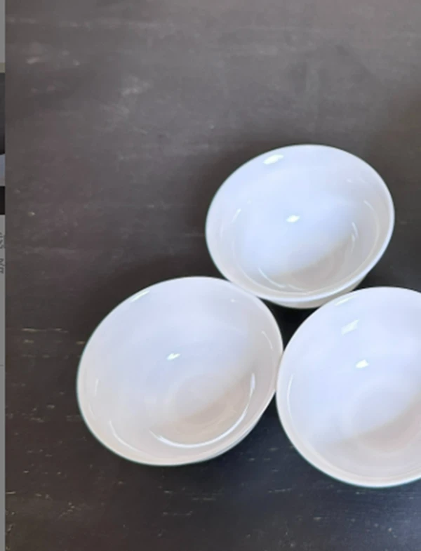 薄胎骨瓷小杯子*3