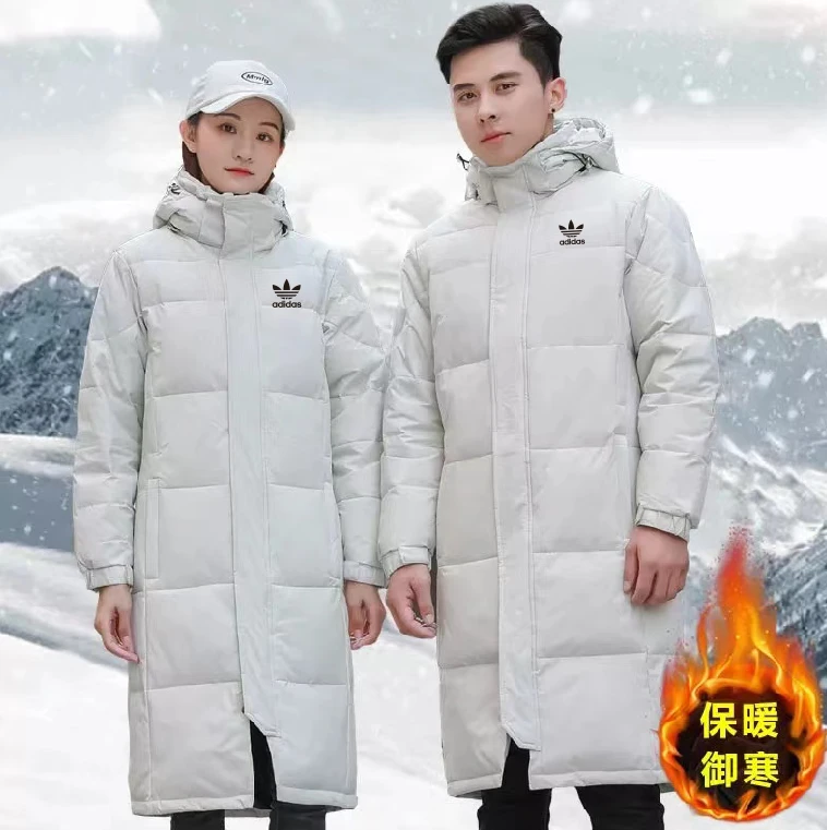 准新品  长款三色羽绒服