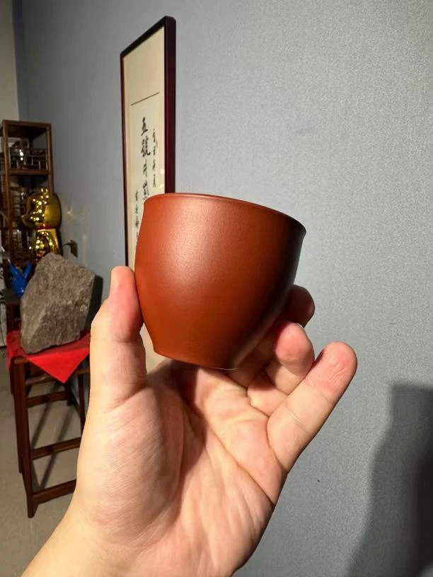J高圆杯  大红袍  紫砂杯  120cc