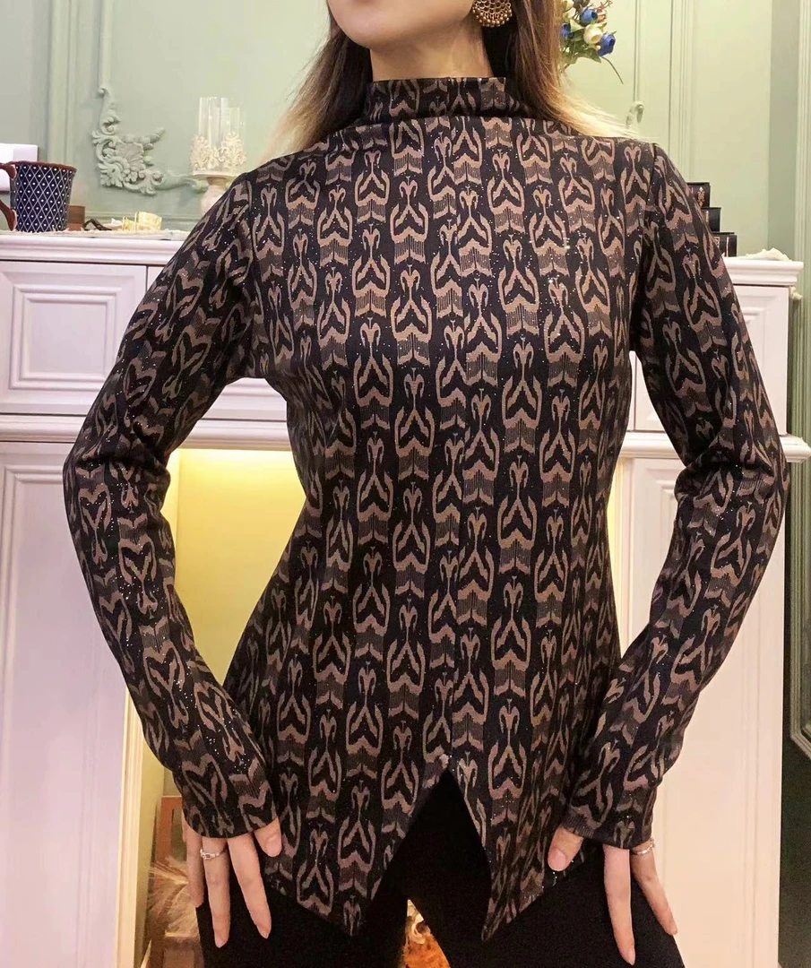 elmoda 新款艾特莱斯时尚百搭打底衫