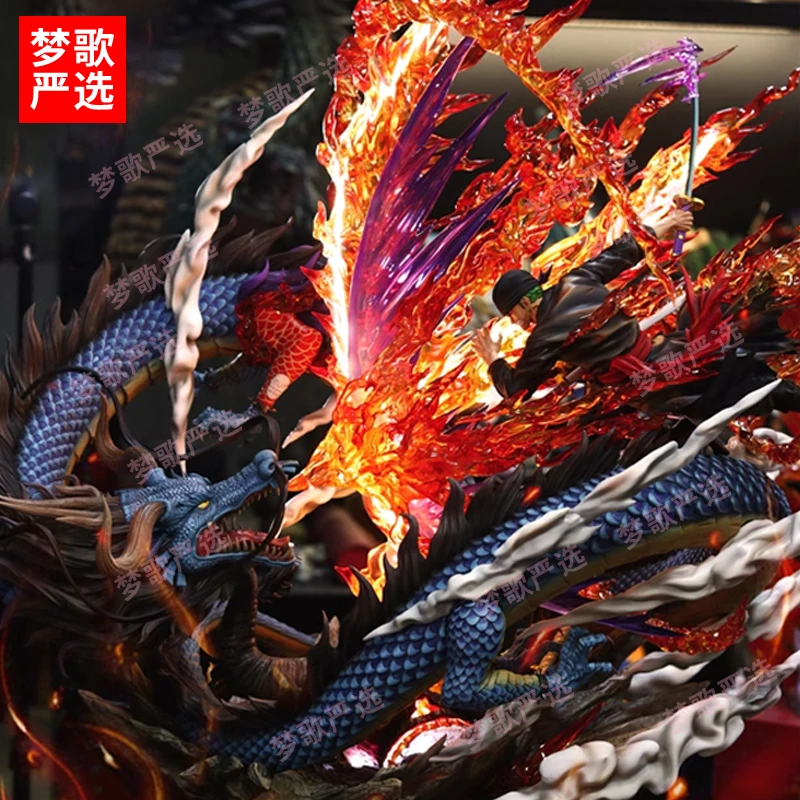 【全款预订】索隆vs凯多海贼王周年款礼品雕像超大GK动漫手办摆件