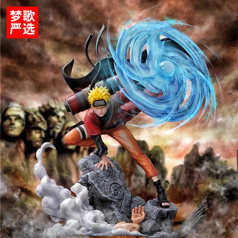 GK螺旋丸明人32cm忍者超大号仙人漩涡明人场景礼模型摆件手办GK
