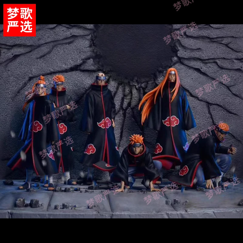 【梦歌严选】梦幻六道佩恩忍者场景动漫GK手办桌面摆件雕像