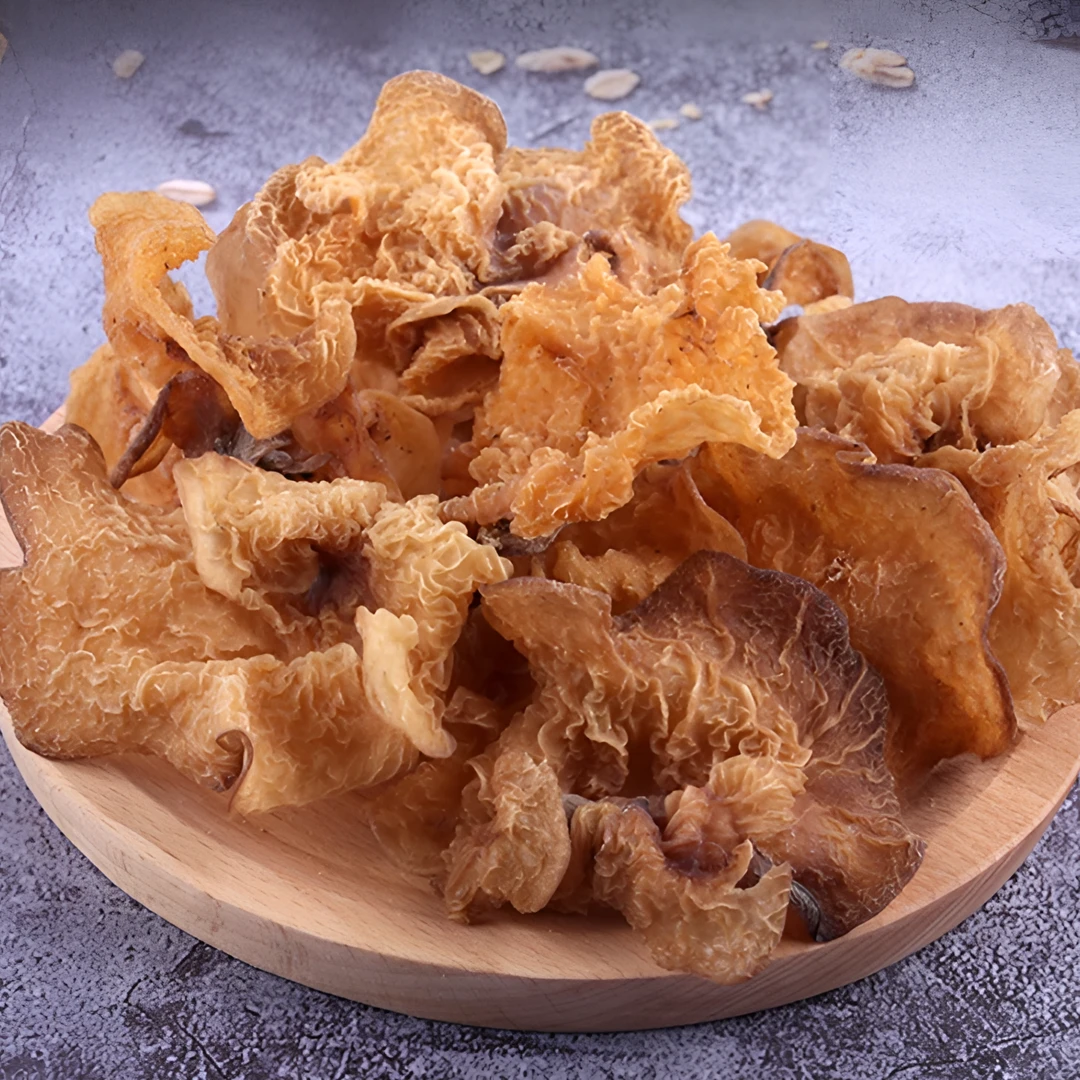 云南山货土特产羊肚木耳珍珠菌白羊耳菌竹耳菌菇正宗林下野生食材