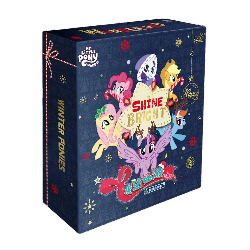 卡游正版小马宝莉卡收纳册内页4格卡册魔法巡游收藏册送趣影卡4包