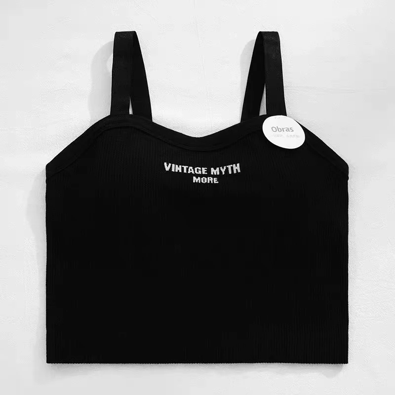 【星款】08款字母吊带背心