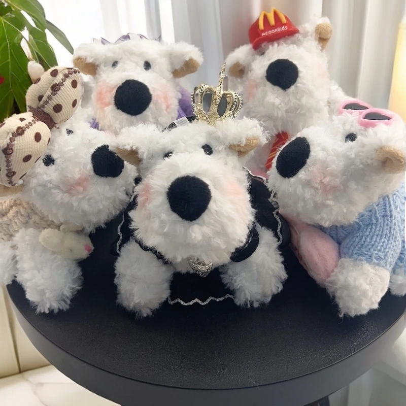 【现场拆盒】潮流DIY毛绒公仔情侣闺蜜摆件挂件