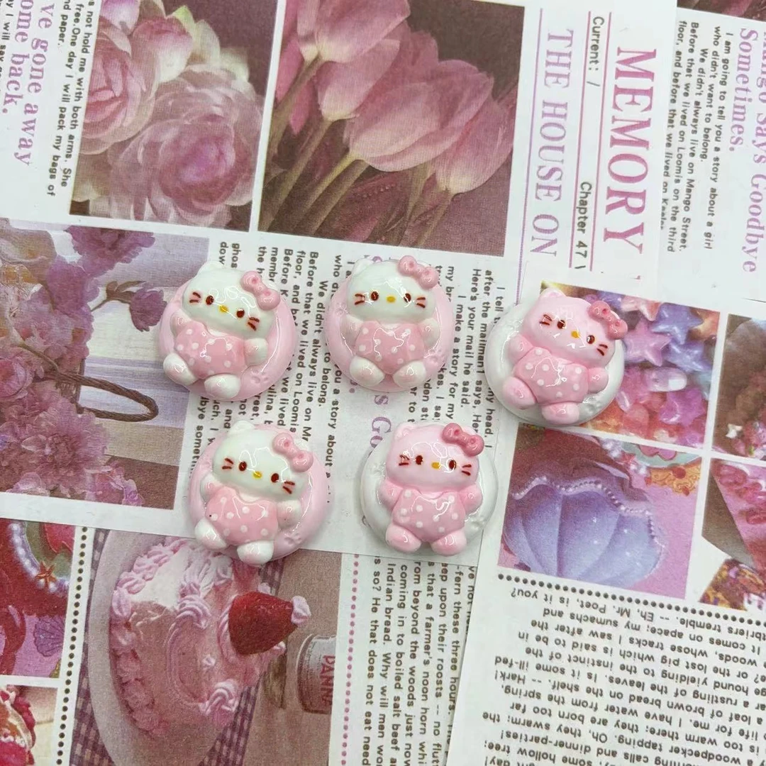 【泳泳圈KT猫】DIY手机饰品配件通用可爱白云