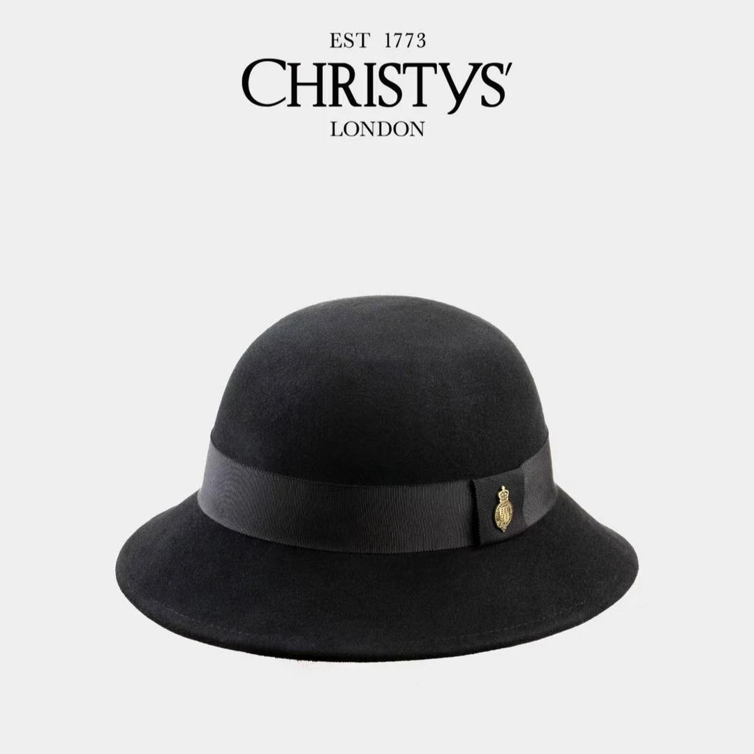 Christys英国皇室御用品牌爆款钟型帽优雅女款秋冬新品羊毛礼帽