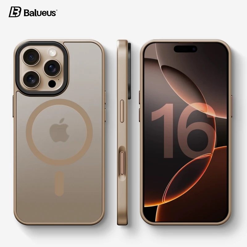 适用苹果16ProMax手机壳iPhone15Pro磨砂磁吸硅胶14pro全包防摔壳