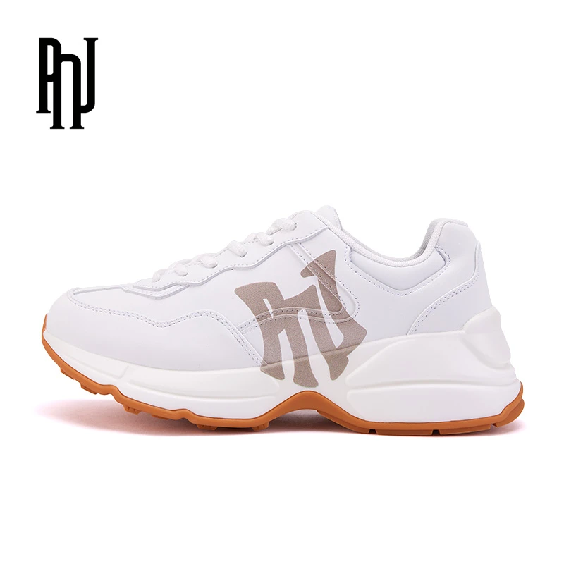 PNJ潮流秋冬休闲小白鞋中邦厚底情侣板鞋运动鞋男鞋女鞋