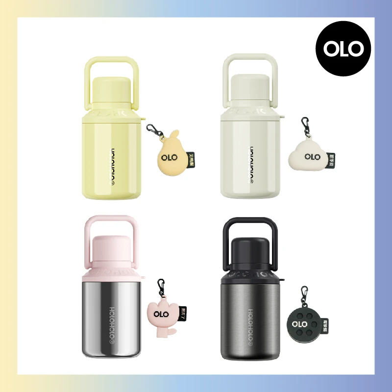 HOLOHOLO全家桶大容量茶泡杯316L不锈钢户外保冰保温水壶