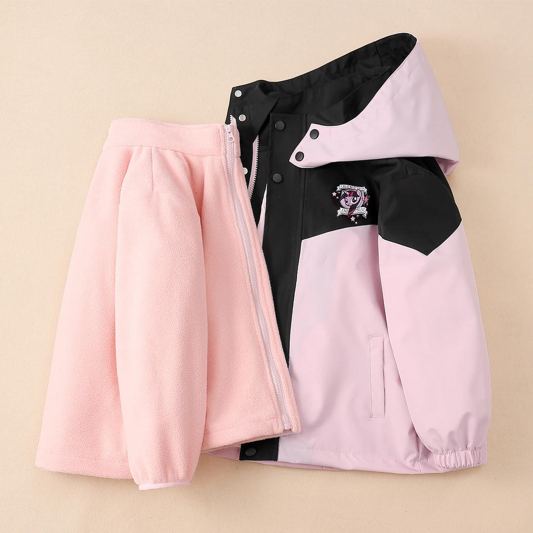 儿童冲锋衣两件套