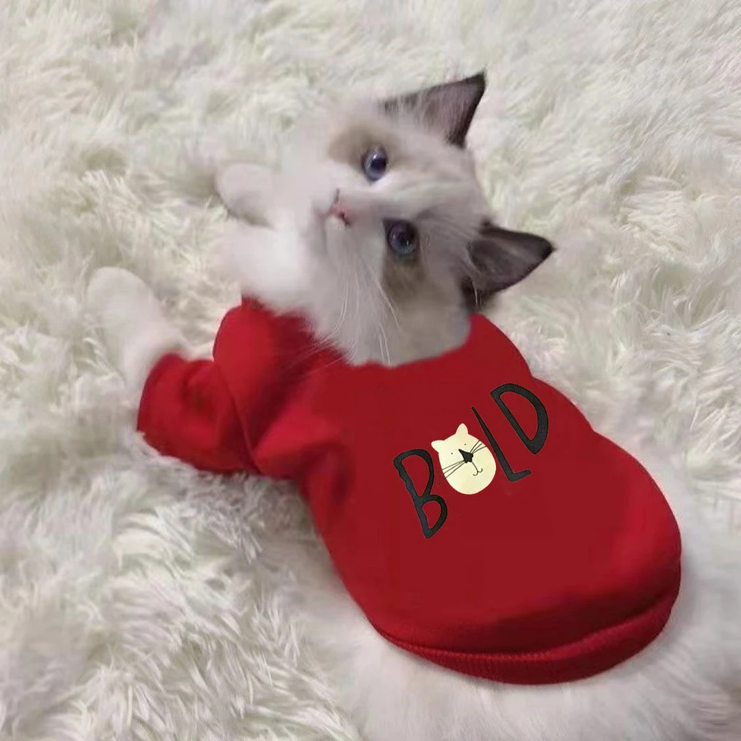 新款狗狗衣服猫咪衣服春秋冬季泰迪博美比熊小型犬猫小狗宠物衣服