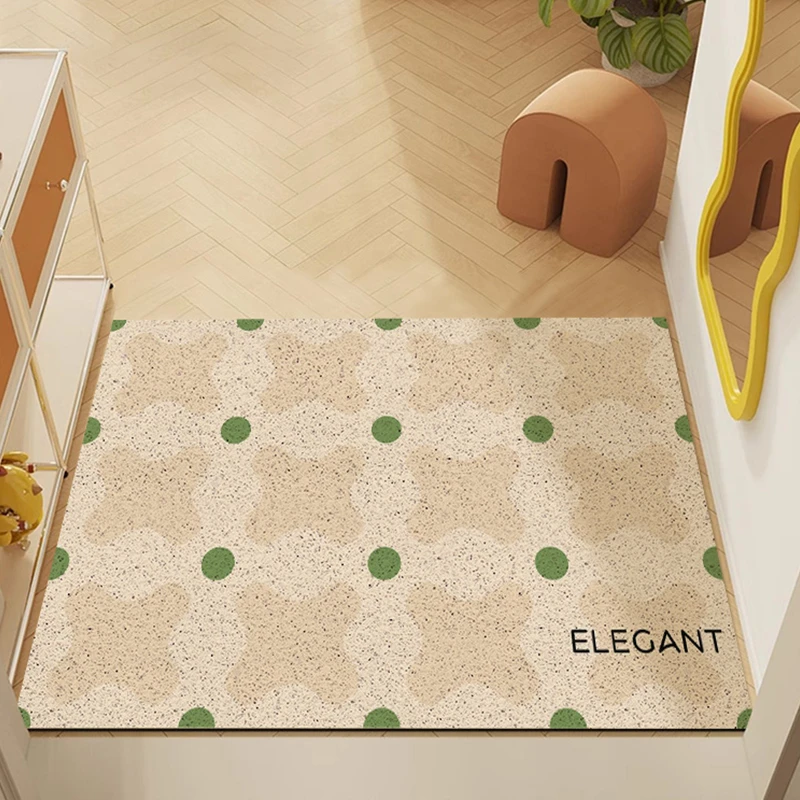 入户门丝圈地垫家用玄关大门进门脚垫可剪裁耐脏地毯pvc防滑垫