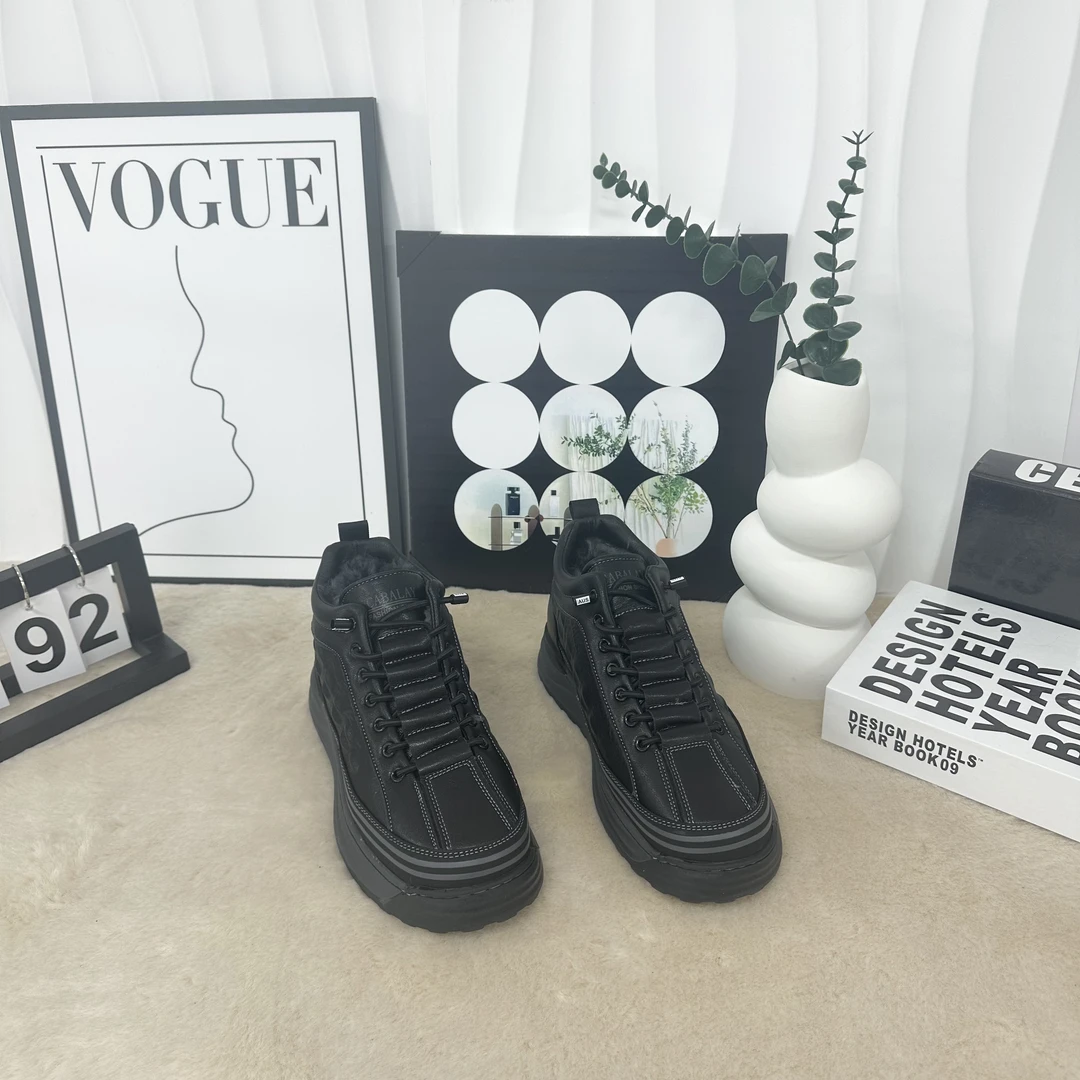 新款气质休闲百搭男士{羊毛}休闲鞋A/QBL/968-1