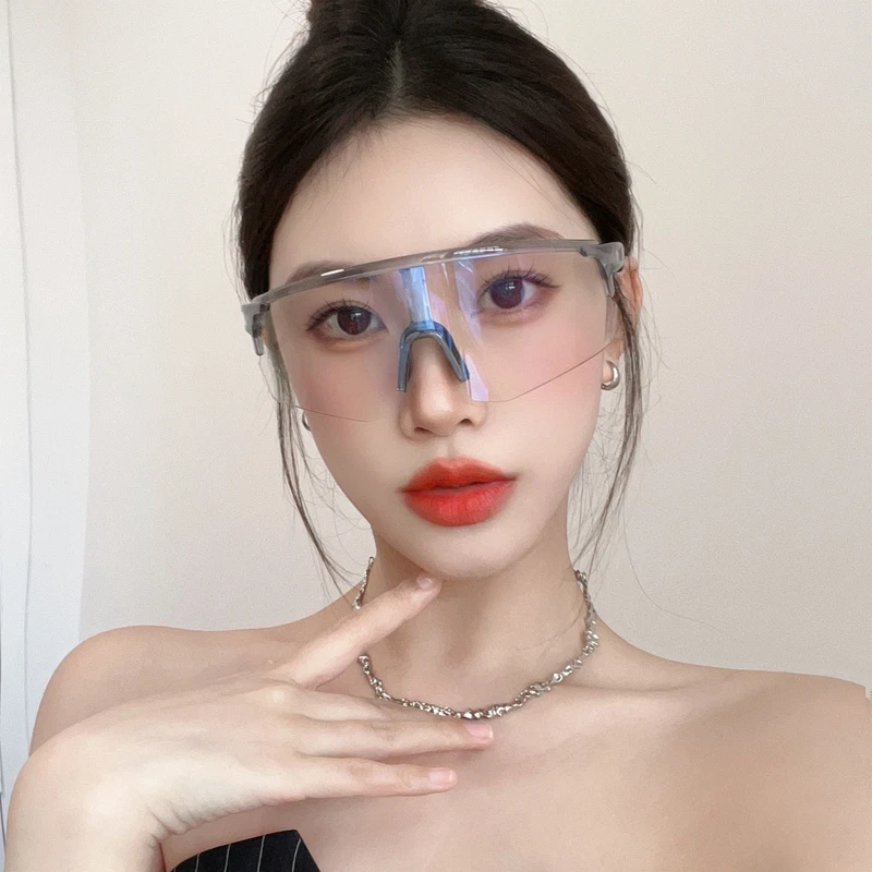 新款秋冬季日夜两用变色骑行镜女防风护目镜自行车运动跑步墨镜男
