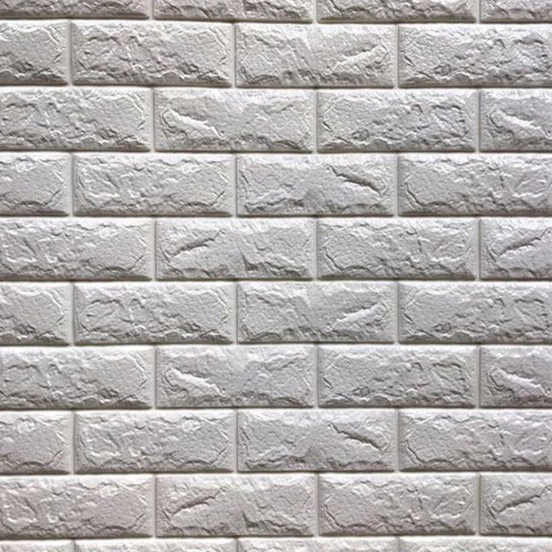 3d立体墙贴防水防潮墙纸自粘背景墙泡沫砖纹壁纸客厅卧室装饰贴纸