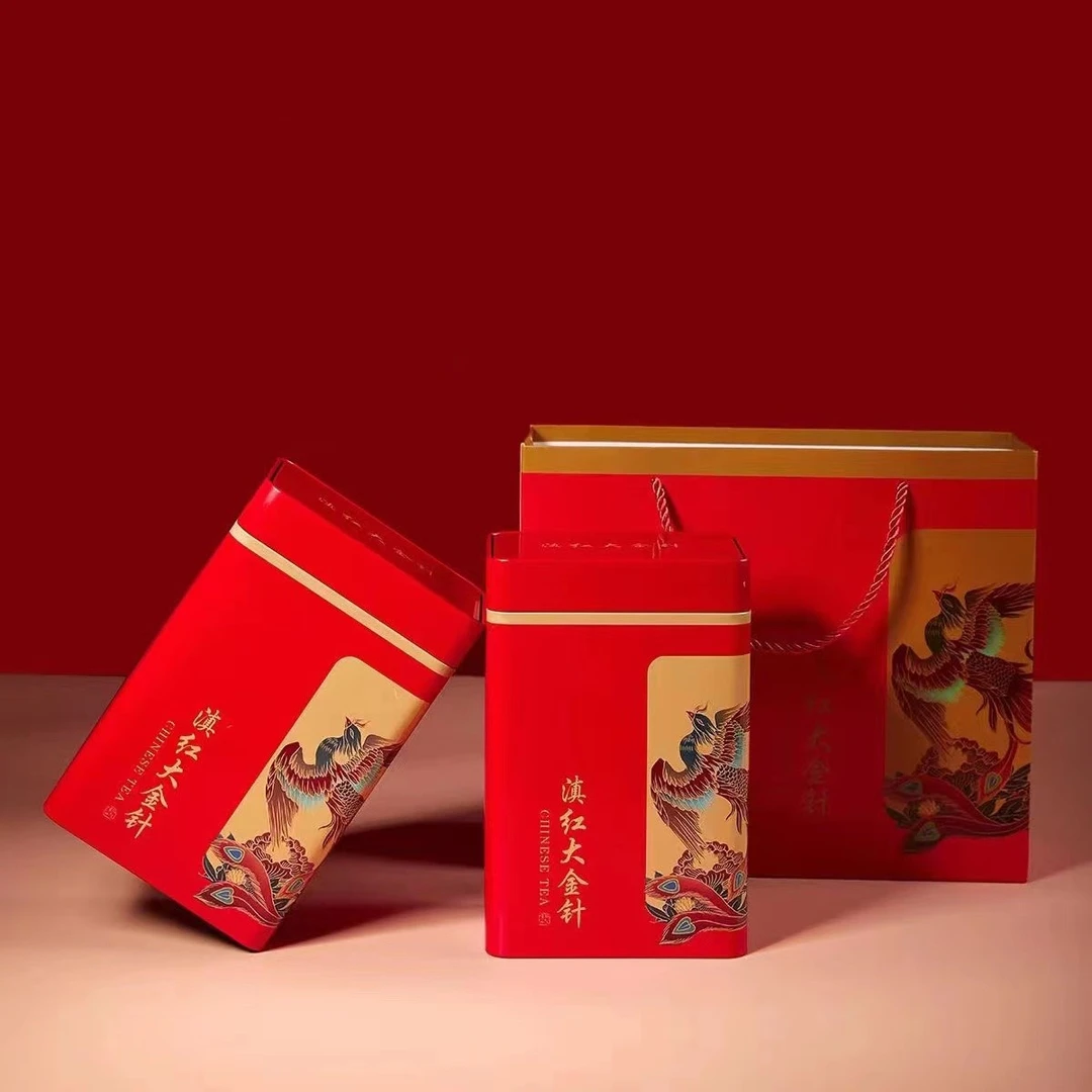古树红茶云南凤庆滇红大金针蜜香型250克/500克罐装红茶茶叶