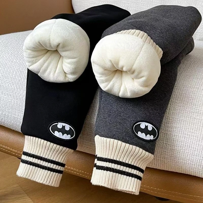 男童女童冬季三层加绒加厚夹棉棉裤宝宝一件过冬裤子儿童百搭洋气