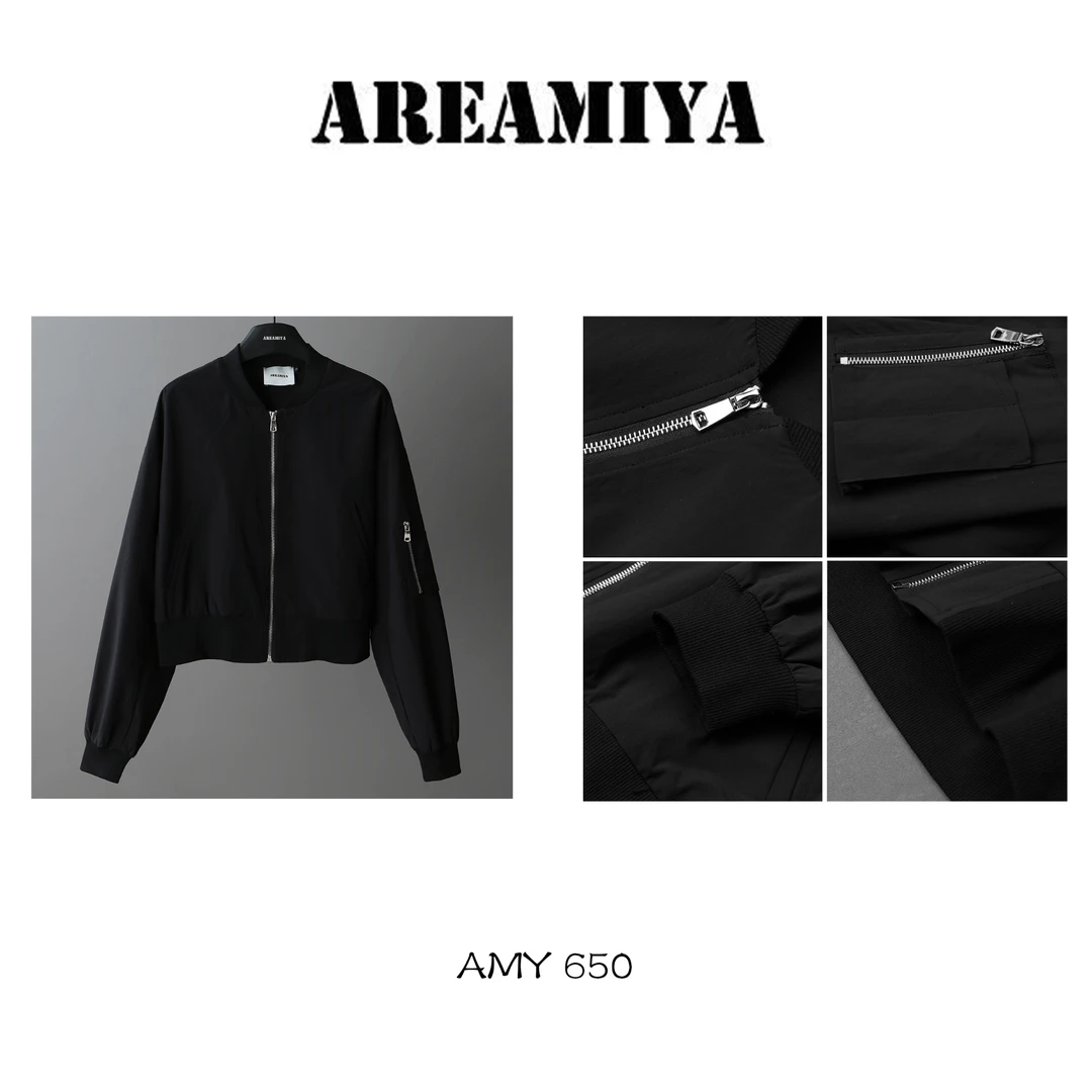 【张然然】慵懒风棒球服外套AMY650