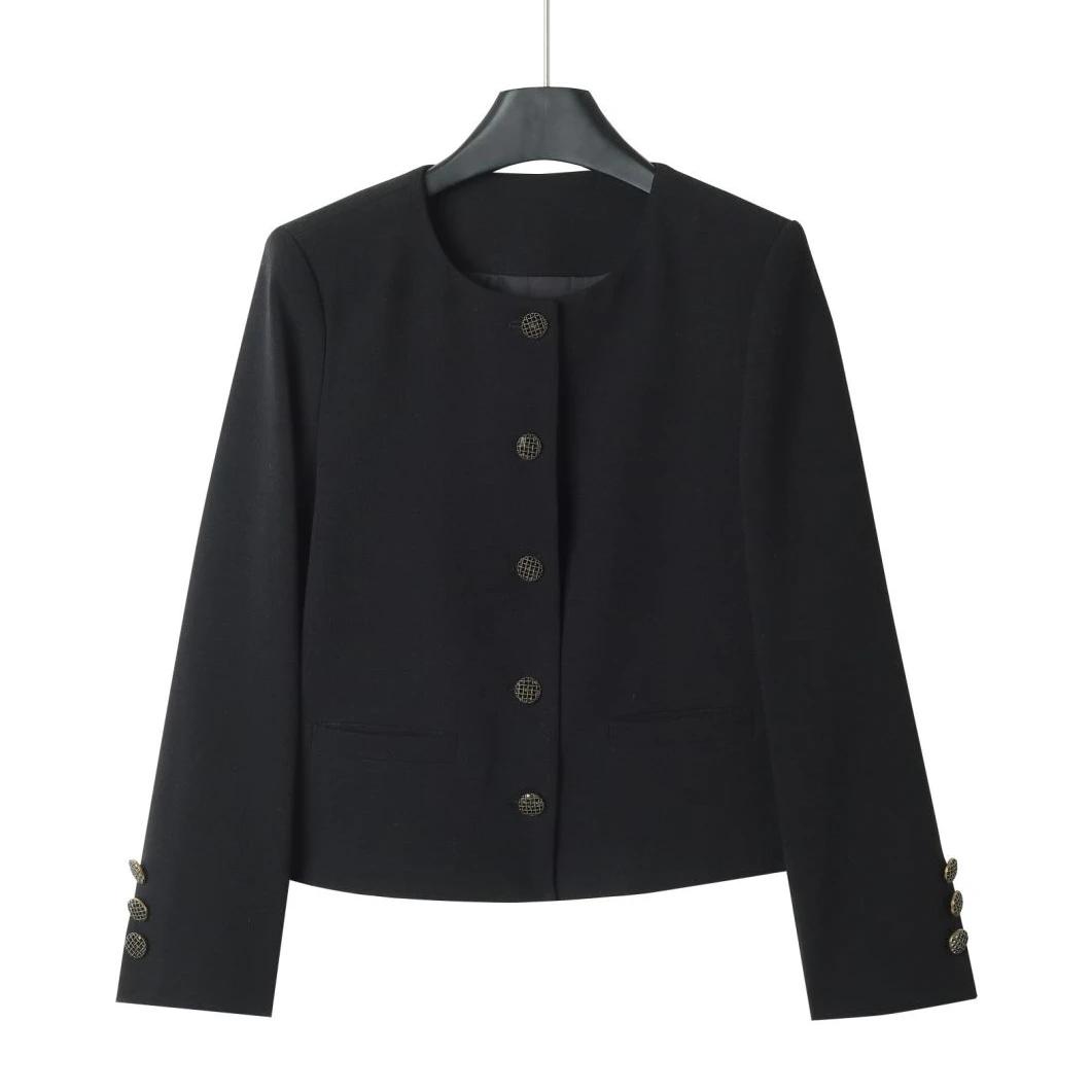 【鑫燃Kiki】香染小香风 极简老钱短外套 AMY013现货