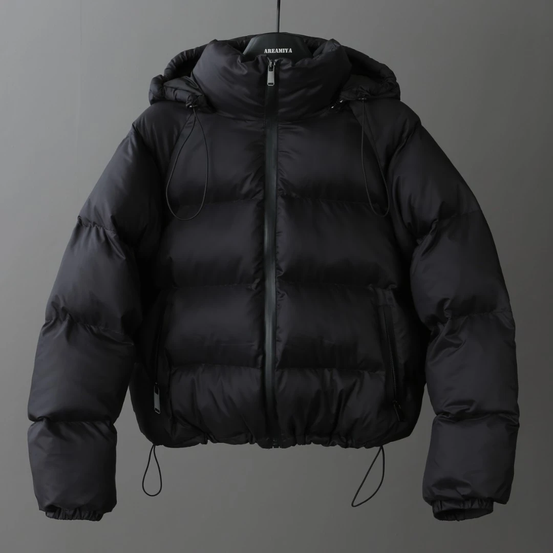 【鑫燃Kiki】肯豆风短款连帽棉面包服AMY797