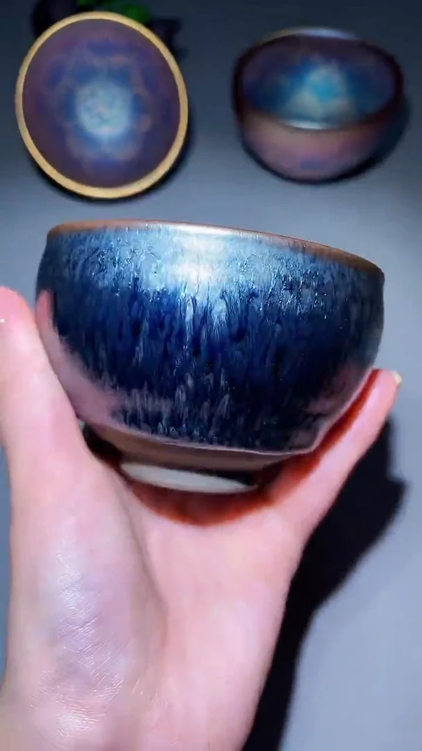 【闪购商品】瓷茶盏百花将军1