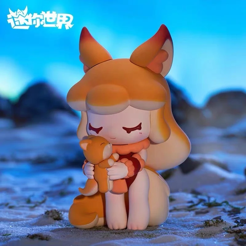 【萌妹潮玩】迷你世界茸茸精灵系列盲盒手办摆件