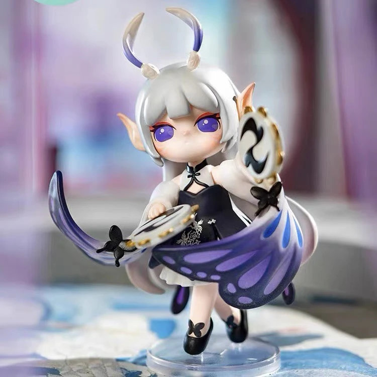 【萌妹潮玩】suri桃源九灵盲盒苏蕊蝶舞兔妖小红娘盲盒摆件
