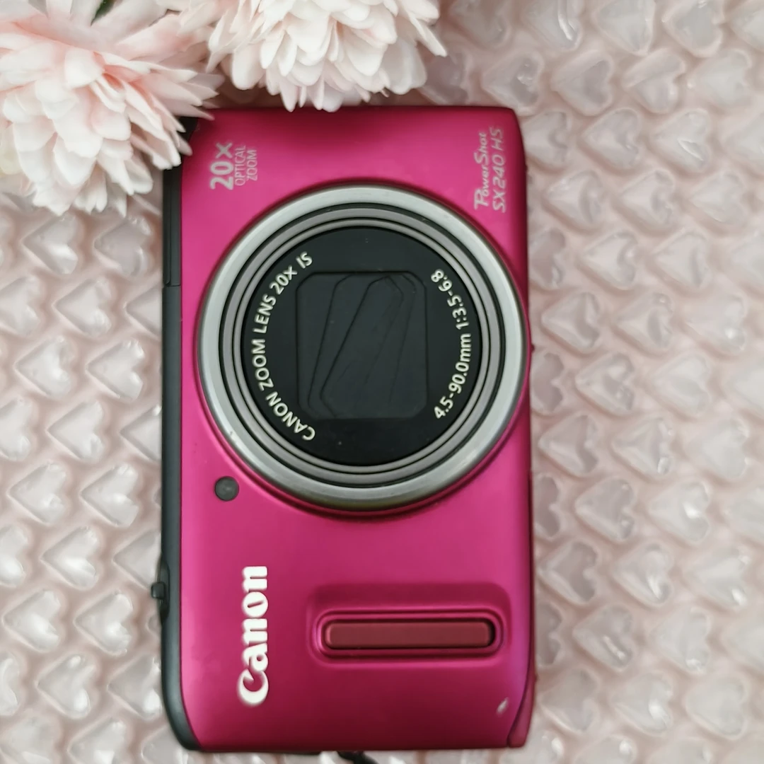99新 Canon/佳能  长焦sx240hs 1200w画质 带实况可控冷暖带原盒