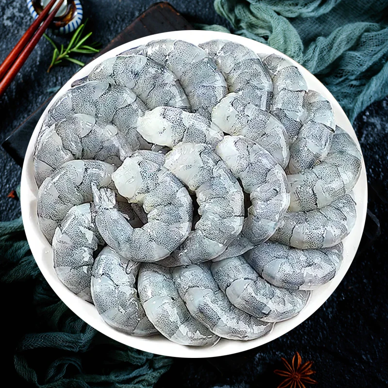 【精品大虾仁】新鲜海虾仁去虾线每包500g鲜剥对虾青虾仁