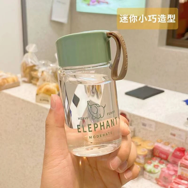 水杯女士专用高颜值小巧随身杯耐热便携玻璃杯爆款学生2023最新款