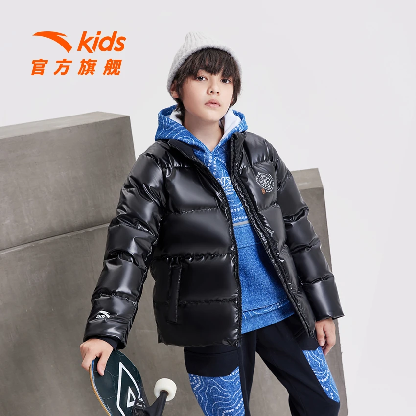 【双旦浮力】安踏儿童【少年顽家】防风保暖羽绒服352248912