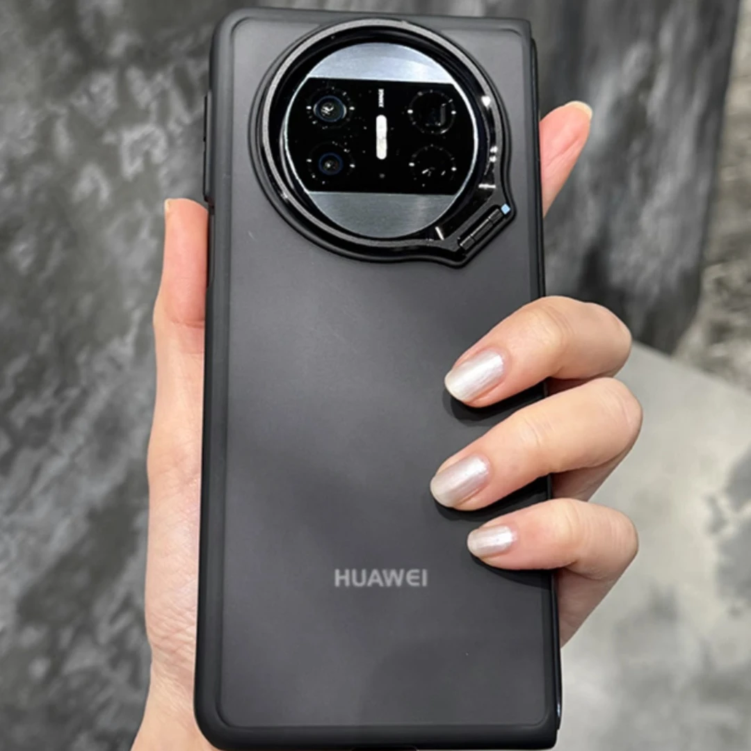 华为matex5典藏版肤感手机壳磨砂防摔matex3折叠屏镜头支架保护套