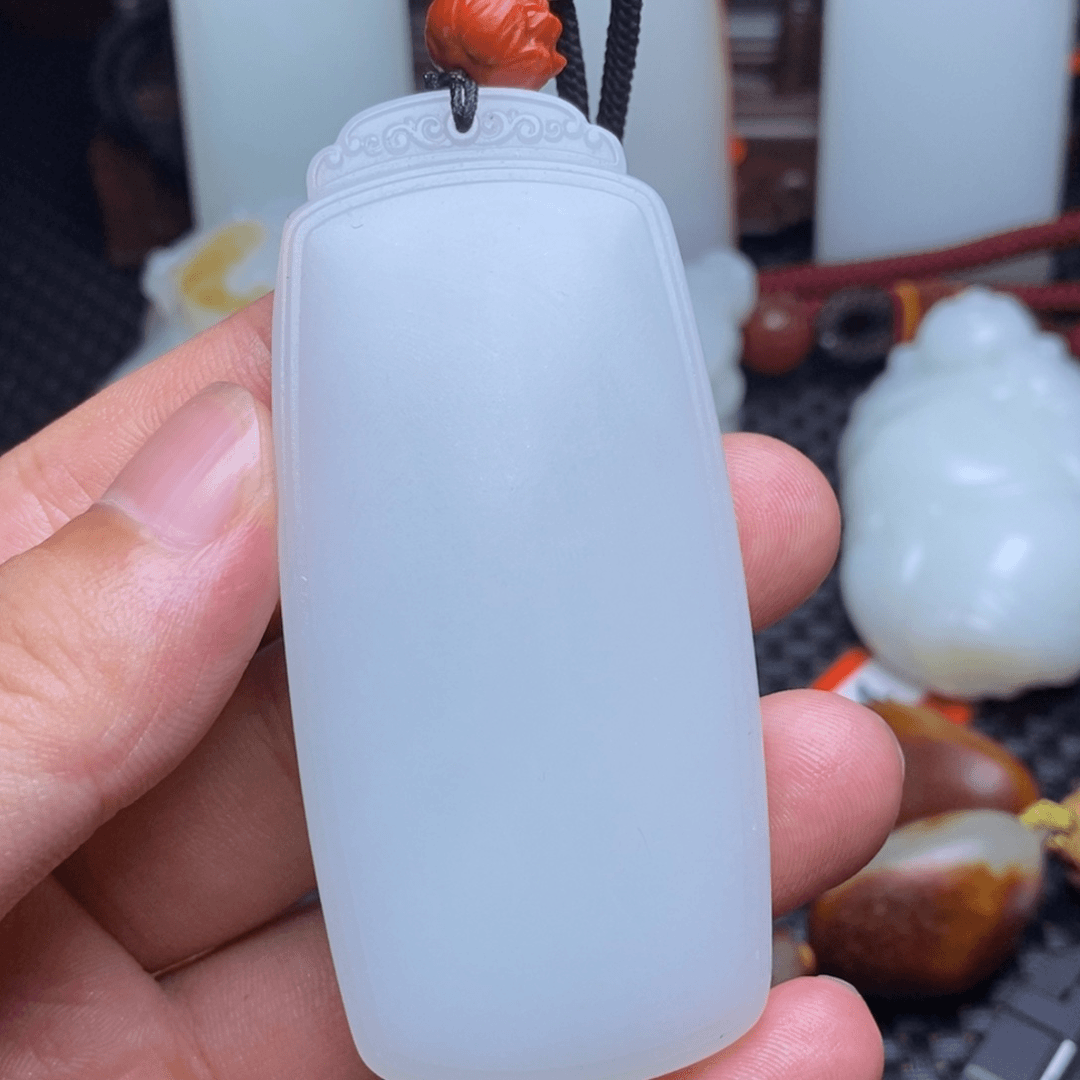 和田玉挂件未镶嵌