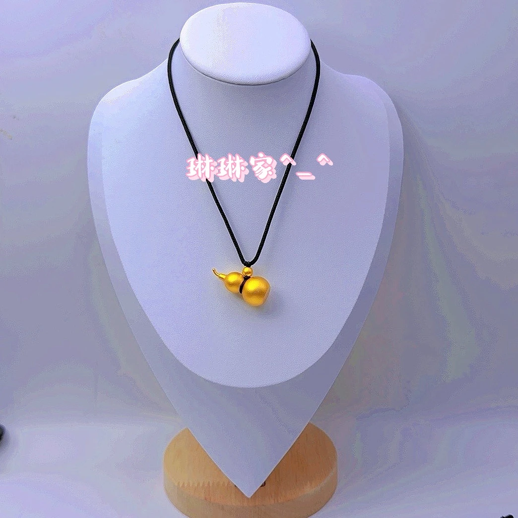 铜合金吊坠 铜合金材质实心古法葫芦吊坠简约时尚