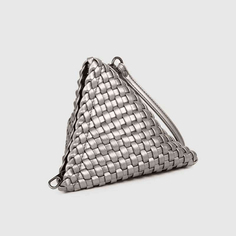 粽子包/简约时尚手工编织轻便零包（不可放入手机）
