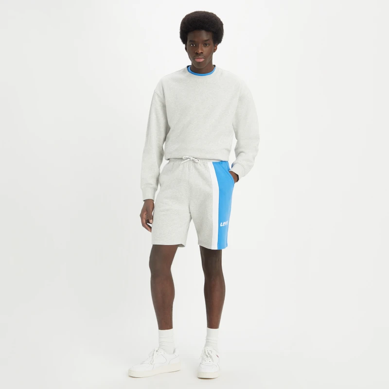 Levi's李维斯男士时尚百搭休闲时尚拼接抽绳运动短裤A6260-0003