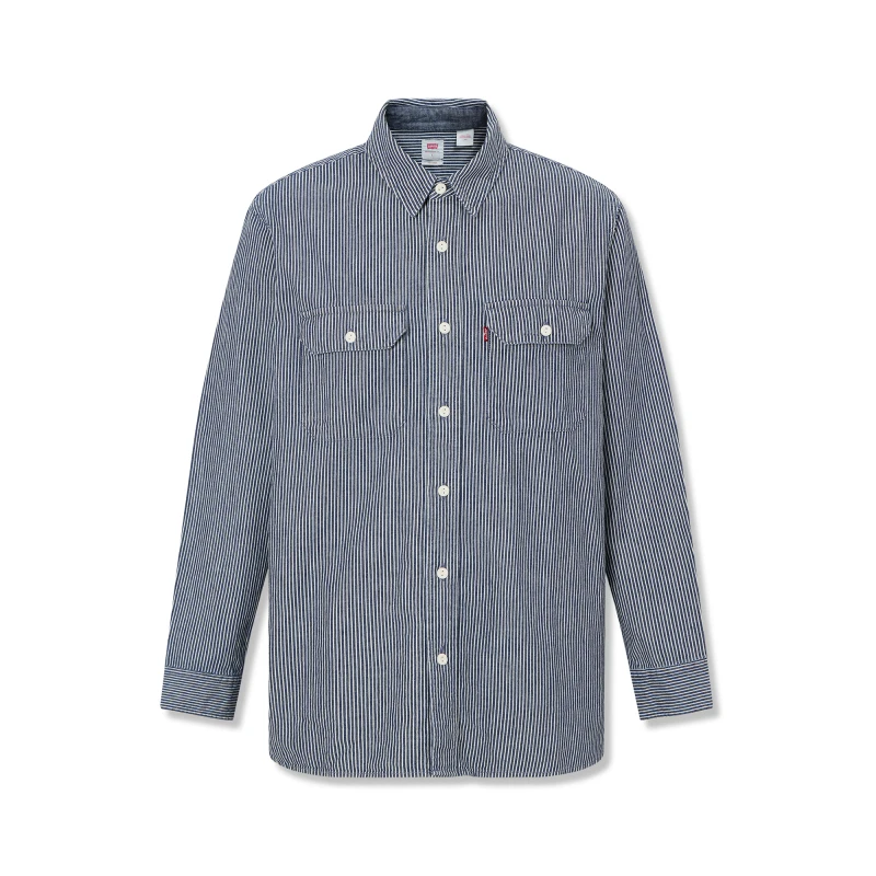 Levi's李维斯秋季新款男士休闲潮流时尚舒适百搭衬衫A5772-0000