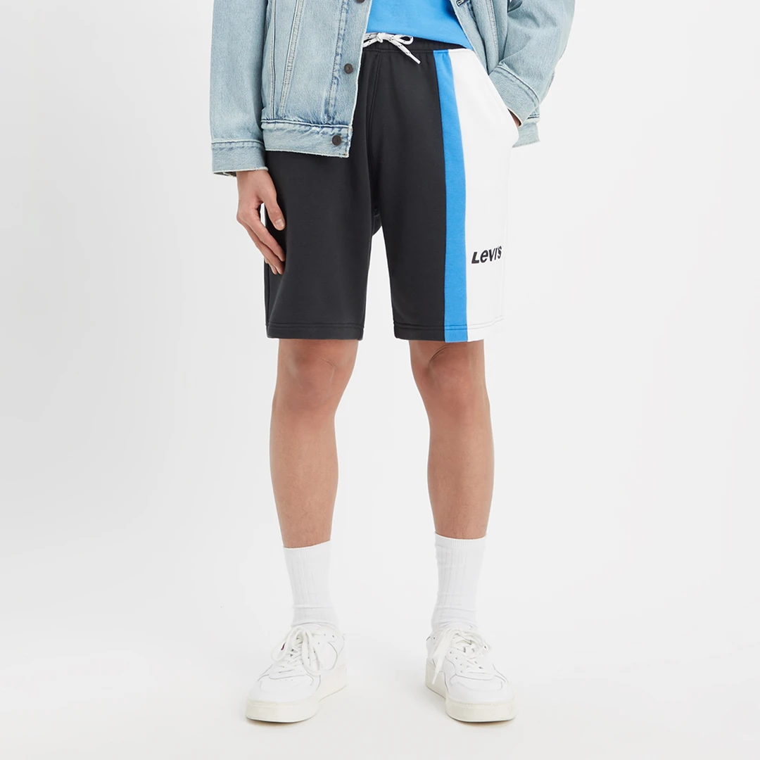 Levi's李维斯新品男士休闲夏季潮流简约LOGO印花短裤A6260-0002