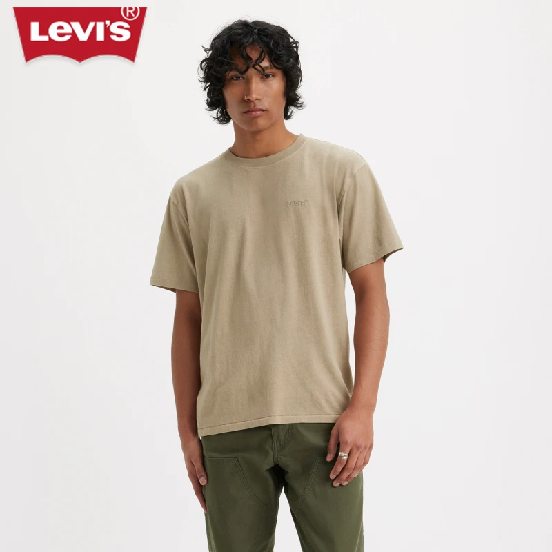 【商场同款】Levi's李维斯男士圆领短袖T恤潮流休闲上衣A0637-0065