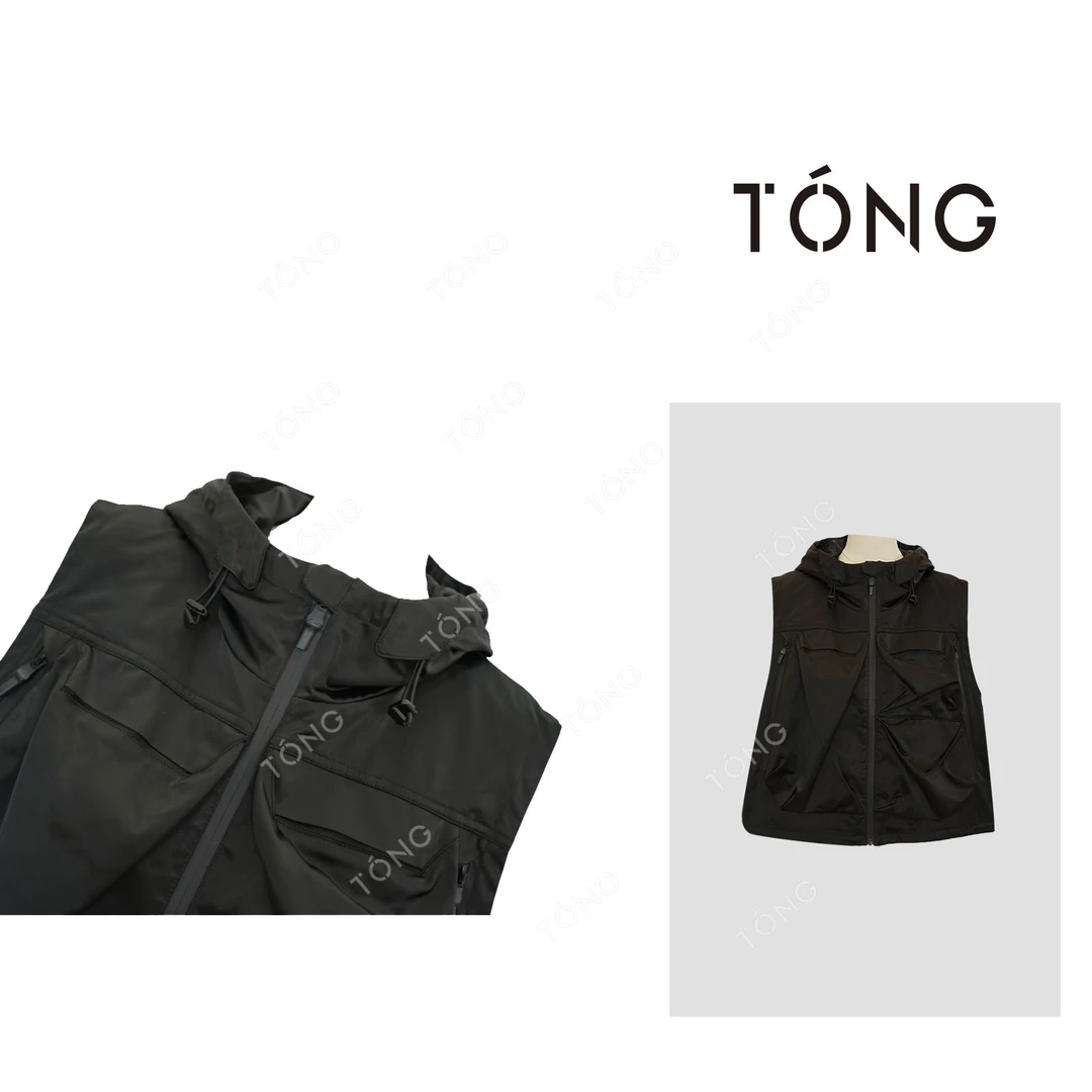 【山系】美式复古机能风户外运动休闲马甲无袖  GW001