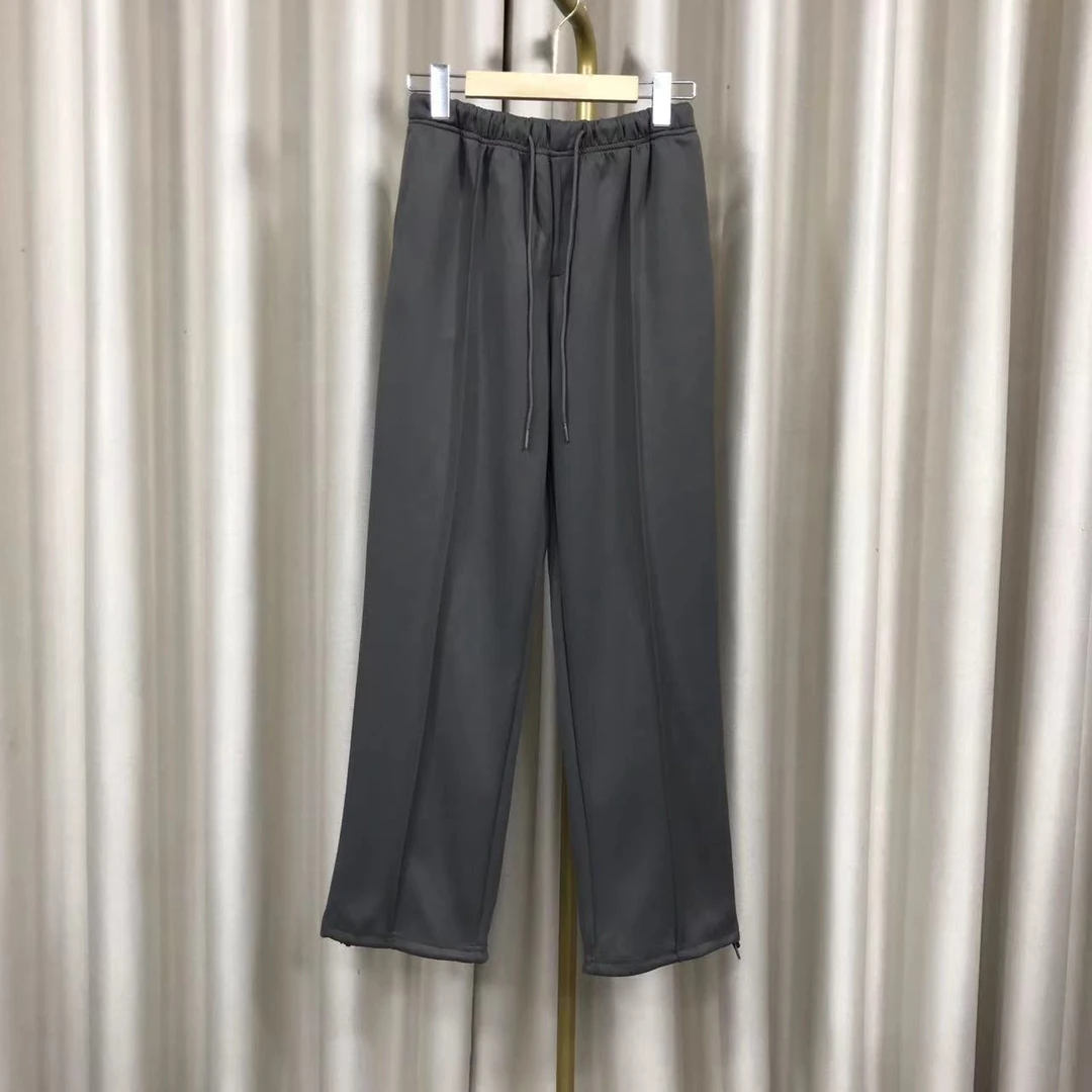 J3125韩国东大门秋冬垂感爆好柔顺休闲卫裤宽松直筒休闲裤